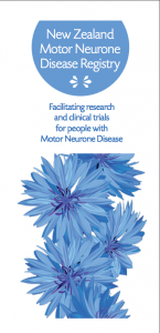 New Zealand MND Registry brochure