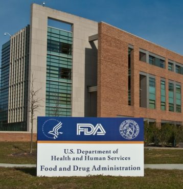 The US Food and Drug Administration building