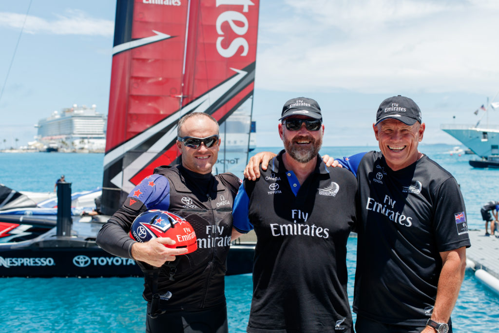 15/06/17 Emirates Team New Zealand training on the great sound in the lead up to the America's Cup Finals

Copyright: Richard Hodder / Emirates Team New Zealand