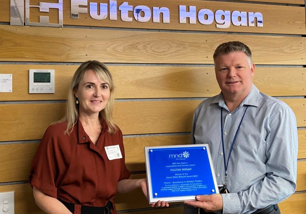 David Beacon Oliver Award presentation 2